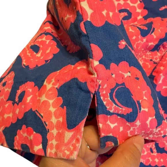 Lilly Pulitzer Nicki Skort - “Blue Mocean” Octopus Print - Size 4 - Picture 9 of 9